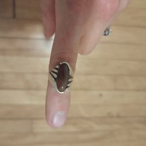 Lake Superior Agate Ring